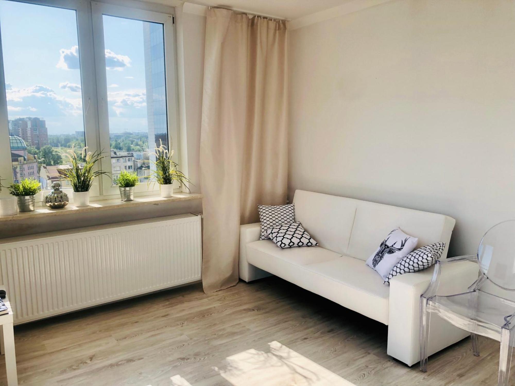 Appartement 40 M2 Centrum- 1km Od Dworca Centralnego- Piekny Widok Na Warszawe- Nowo Grodzka *