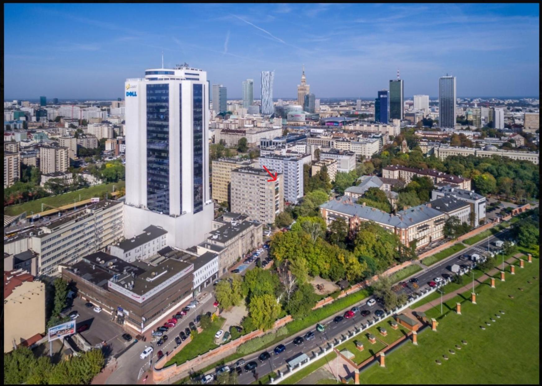 40 M2 Centrum- 1km Od Dworca Centralnego- Piekny Widok Na Warszawe- Nowo Grodzka Appartement